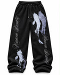 BLACK KOI FISH SWEATPANTS